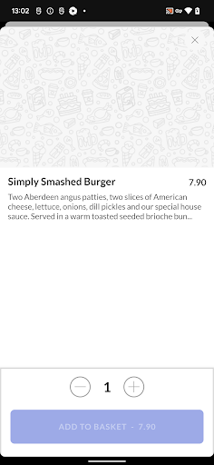Smash Burger Screen 2