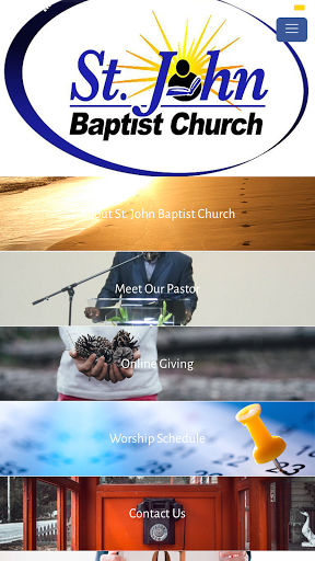 Android application St. John Baptist screenshort