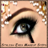 Stylish Eyes Makeup Steps icon