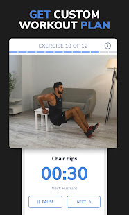 Workouts For Men: Gym & Home  APK screenshots 5