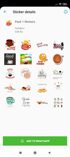 Good Morning Good Night Stickers WAStickerApps