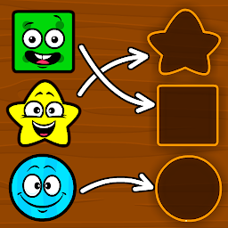 Obrázok ikony Detské hry s tvarmi a farbami
