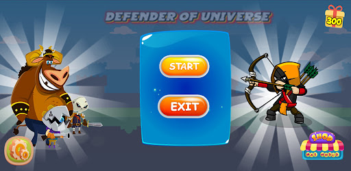 Android application Defender of Universe screenshort