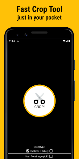 Screenshot of Crop My Pic: Crop Resize Image