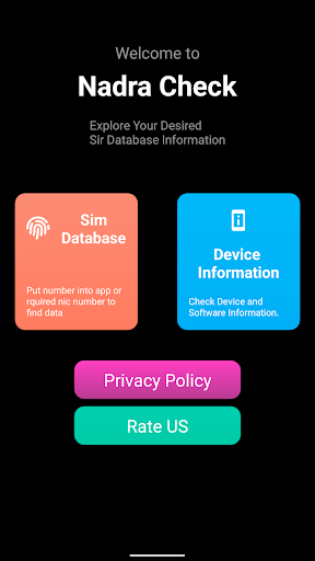 Nadra Check NIC Lookup