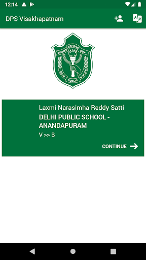 DPS Visakhapatnam Parent Porta Screen 2