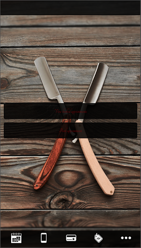 Android application J & E Barbershop screenshort