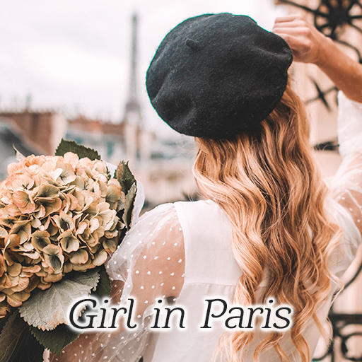 Girl in Paris Theme +HOME logo