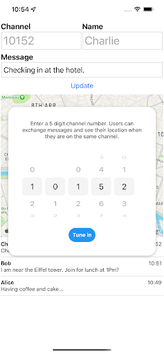 Android application 3D-T Transponder screenshort