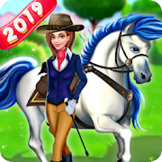 Magic Unicorn Horse Caring Games - Horse racing
