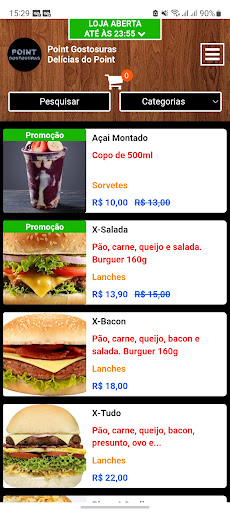 Android application Point Gostosuras screenshort