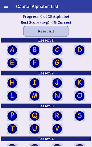 English Alphabet Pro Screen 2