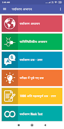 Environment & Ecology: पर्यावरण और पारठस्थठतठकीय