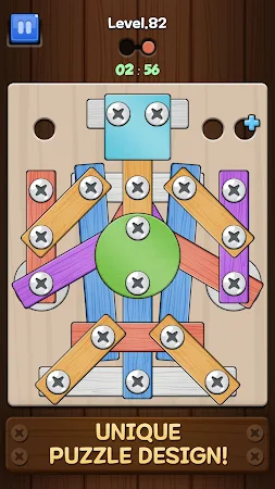 Game screenshot Unbolt it! : Wood Nuts Puzzle apk download