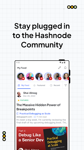 Hashnode: Dev Community Screen 2