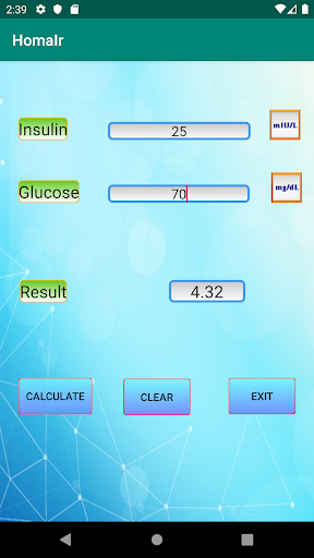 HOMA-IR Screen 2