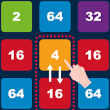 2048 Swap n Merge Numbers: Match 3 Merge Puzzle icon