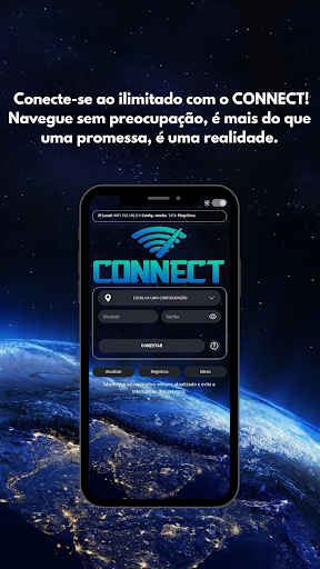 Android application CONNECT screenshort