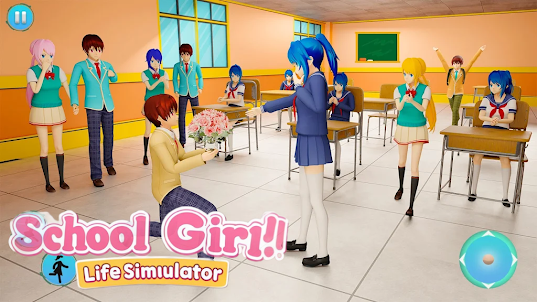 School Girl Life 3D Simulator