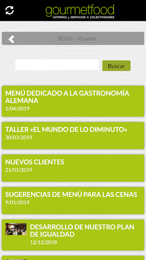 GOURMETFOOD Screen 2