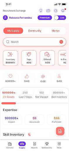 Recruitment.Exchange Screen 3