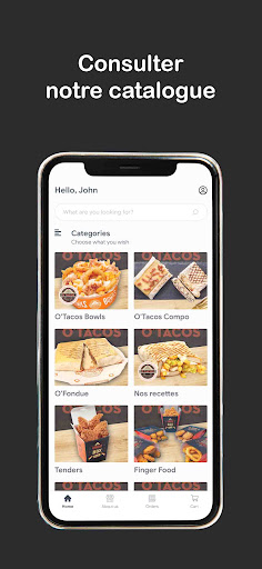 Android application O-Tacos Chalon screenshort