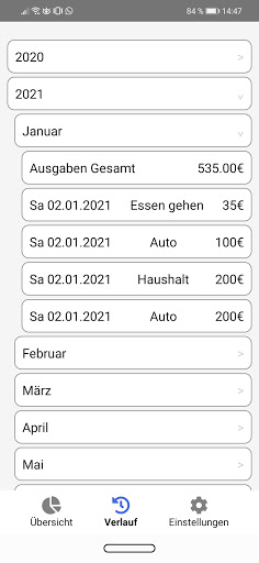 Doco - Dein Ausgaben Manager Screen 2