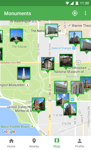 Monuments.guide - Travel Guide Screen 2