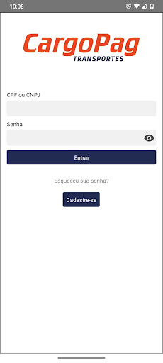 Android application CargoPag screenshort