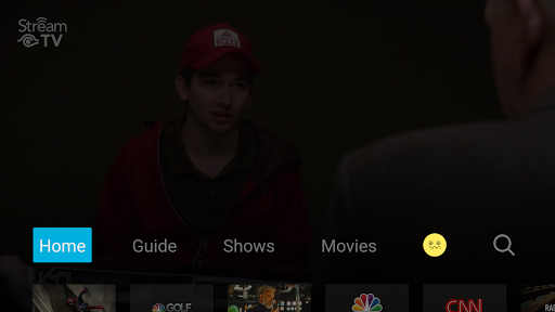 Screenshot of StreamTV by Buckeye Broadband