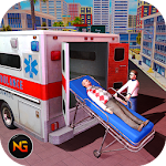 Cover Image of ดาวน์โหลด เกมขับรถกู้ภัยรถพยาบาล  APK