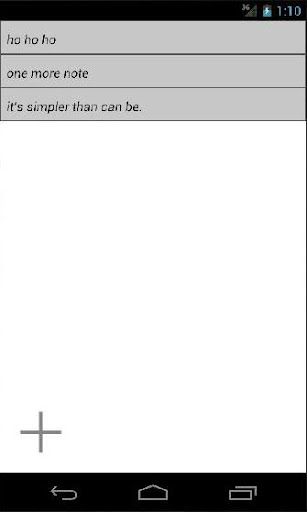 Android application Pocketbook LITE screenshort
