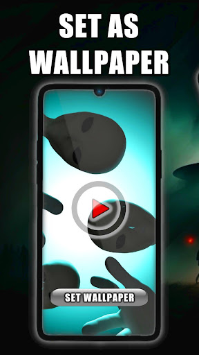 Android application Alien Live Wallpaper screenshort