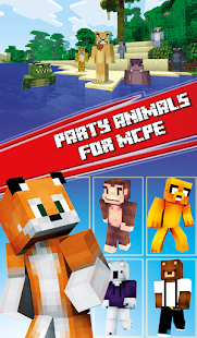 Skins Party Animals for MineCraft for PC / Mac / Windows  - Free  Download 