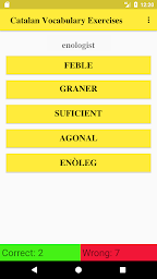 Catalan Vocabulary Exercise