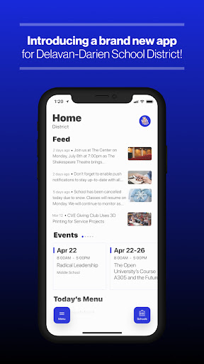 Android application Delavan-Darien School District screenshort
