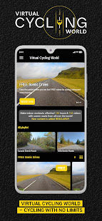 Virtual Cycling World u2013 Cycling with NO limits Varies with device APK screenshots 1