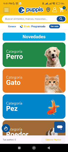 Tienda Puppis Screen 3