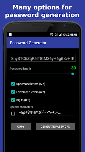 Password Generator Screen 2