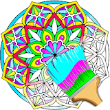 Mandala Art Coloring Pages icon