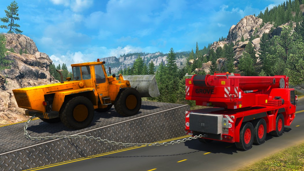 Heavy Machines vs Chained Cars banner