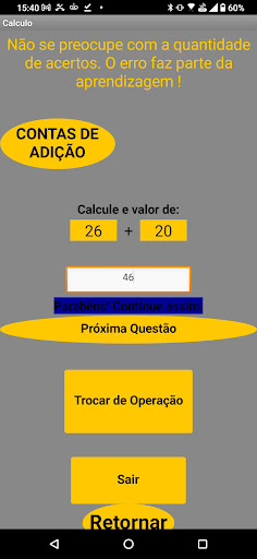 Cálculo mental para crianças Screen 3