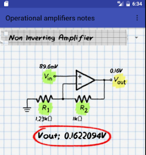 Operational amplifiers notes screenshot 7