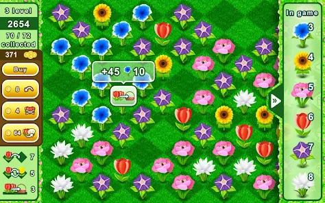 ブーケ - パズルゲームで花のブーケを集める