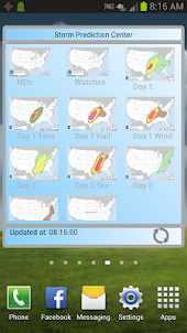 Storm Prediction Center Widget