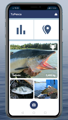 Android application TuPesca - Fisherman's journal screenshort