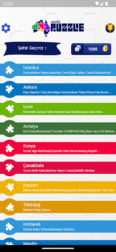 Android application World of Puzzle screenshort