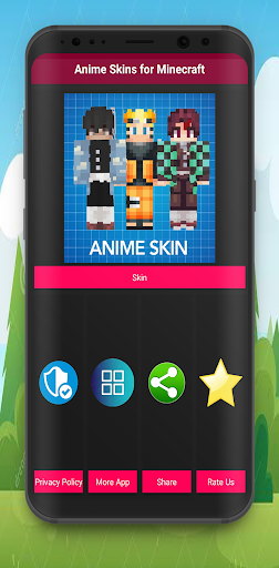 Android application Anime Skins for Minecraft screenshort