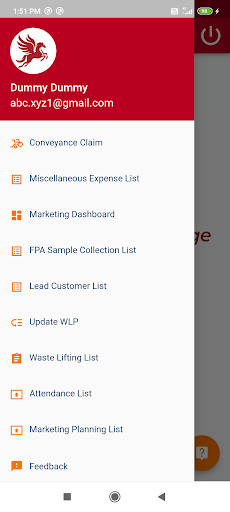 Android application Luthra Engage screenshort