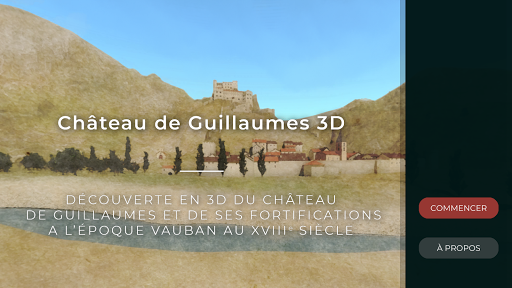 Android application Guillaumes château 3D screenshort